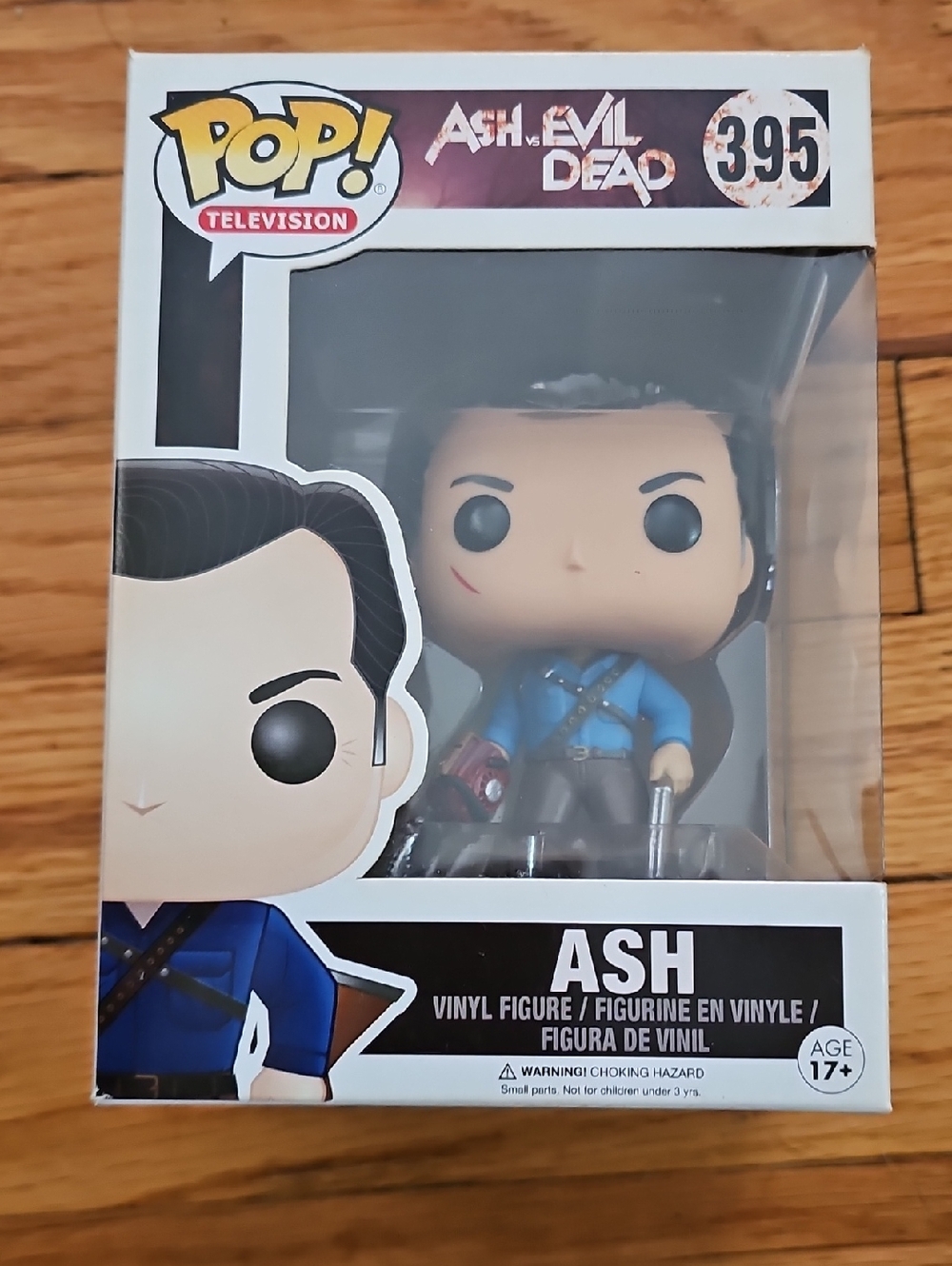 Funko Ash Vinyl Figure in Blue and Black